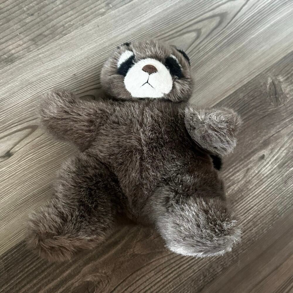 charm co brown raccoon stuffed animal